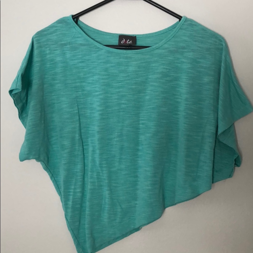 Asymmetrical crop top